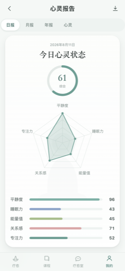 安愈心灵报告